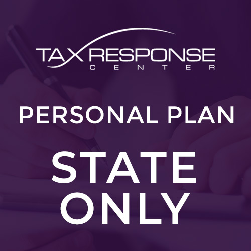 Personal Monthly Tax Resolution Services – State Only Personal Monthly Tax Resolution Services - State Only